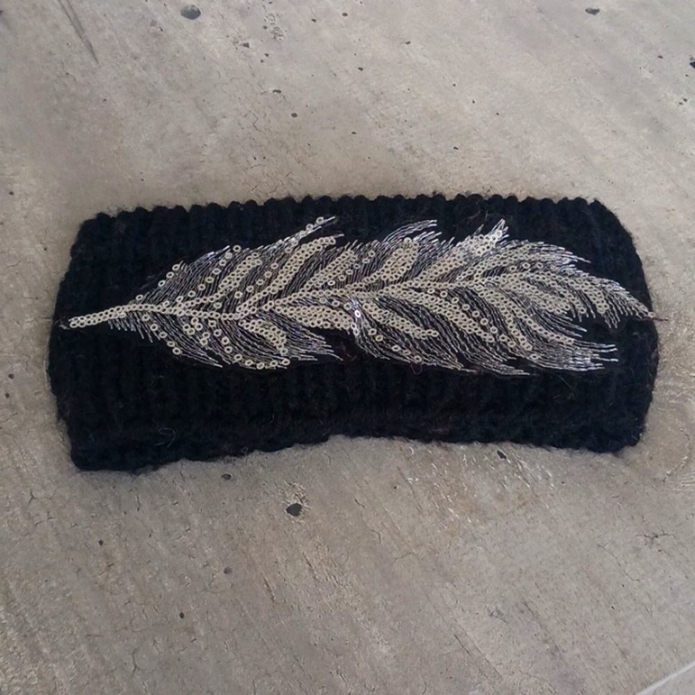 Knit head band/wrap